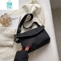 BANGDOU运动风休闲包包女2024新款尼龙帆布百搭胸包时尚斜挎腰包健身小包