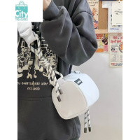 BANGDOU2024新款小众帆布运动休闲吐司包斜挎男士小挎包潮牌春枕头包女