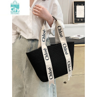 BANGDOU小红书同款草编包包女大容量度假沙滩包编织菜篮子通勤托特水桶包