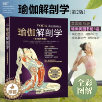 [醉染正版]瑜伽解剖学(全彩图解第二2版)标准瑜伽教练推荐初学入门基础动作结构原理肌肉健美训练图解减肥塑身保健养生 人民