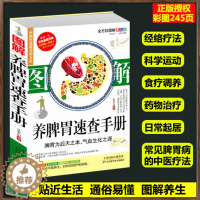 [醉染正版]图解养脾胃速查手册 肠胃不好怎么养胃食谱营养书对胃好的食物 调理 养胃食疗养生书籍大全中医饮食营养食疗食补中