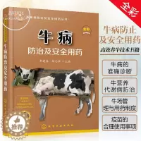 [醉染正版]牛病防治及安全用药 牛病免疫预防疾病诊断治疗方案合理科学用药指导书 执业兽医肉牛奶牛养殖户常见疾病诊断治疗技