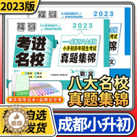 [醉染正版]2023版考进名校真题集锦语文数学成都市八大名校小升初历年招生考试真题集锦四川重点名校招生考试真卷小升初真题