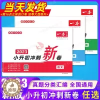 [醉染正版]2023新版 一本小升初名校冲刺新卷语文数学英语 真题冲刺新篇 专题冲刺新卷 模拟卷冲刺新卷 六年级总复习真