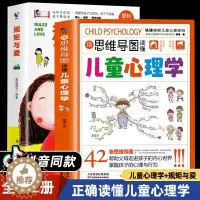 [醉染正版]用思维导图读懂儿童心理学如何定规矩与爱教育孩子的书籍非暴力沟通父母话术不抵触的亲子沟通正面管教好妈妈不吼不叫