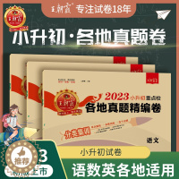 [醉染正版]小升初真题卷2023新版小升初刷题王朝霞小学升初中重点校各地真题精编试卷六年级语文数学英语专项分类训练小升初