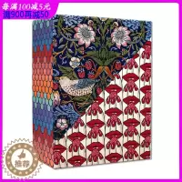 [醉染正版]V&A Pattern 100 postcards 欧洲V&A博物馆100张永不过时的经典花纹明信片印花花卉