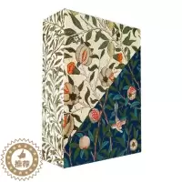[醉染正版]WILLIAM MORRIS 艺术大师威廉莫里斯100张永不过时的经典花纹艺术明信片 图案素材产品设计碎花