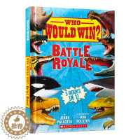 [醉染正版]猜猜谁会赢 大逃杀 英文原版 精装 Who Would Win? Battle Royale 食物链认知 学