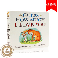 [醉染正版]Guess How Much I Love You 猜猜我有多爱你 进口英文原版正版 幼儿童英语启蒙认知绘本