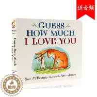 [醉染正版]Guess How Much I Love You 猜猜我有多爱你 进口英文原版正版 幼儿童英语启蒙认知绘本