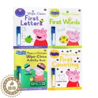 [醉染正版]小猪佩奇绘本英文原版绘本Peppa Pig系列 ABC字母/数字/形状/颜色/单词词汇/擦擦笔/生日快乐幼儿