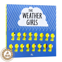 [醉染正版]天气女孩 探索自然 The Weather Girls 英文原版 四季变换 季节认知 低幼启蒙科普 押韵文绘