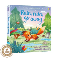 [醉染正版]天气认知纸板书 Little Board Books Rain Rain Go Away 英文原版儿童绘