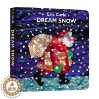 [醉染正版]英文原版绘本 Dream Snow 艾瑞卡尔 梦幻雪 纸板书 低幼认知翻翻书 英文版 进口英语原版书籍儿童外