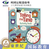 [醉染正版]Usborne Telling the Time Activity Book(Maths Activity