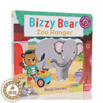 [醉染正版]进口英文原版正版 Bizzy Bear Zoo Ranger 忙碌的小熊动物园管理 小熊很忙系列 幼儿童撕不