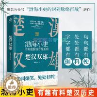 [醉染正版]楚汉双雄渤海小吏 正版有趣有料特别通俗不肤浅刘邦项羽中华文明大秦赋战争史资治通鉴图解史记地图上的历史类