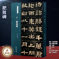 [醉染正版]汉 肥致碑 名碑名帖经典系列 隶书字帖临摹赏析书法篆刻 洪亮主编 天津人民美术出版社正版图书