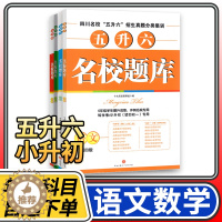 [醉染正版]2023版名校题库五升六小升初语文数学 四川名校招生真题分类集训招生分班三年真题分类题库 小学五六年级冲刺名