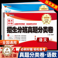 [醉染正版]2024年小升初招生分班真题分类卷语文数学 全套暑假衔接六年级下册知识大集结小学毕业升学总复习资料小考模