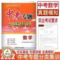 [醉染正版]2022中考专题分类集训数学全新修订 专题突破全真模拟专题基础 中考数学历年真题单元练习测试专项训练综合模拟
