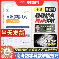 [醉染正版]2024马善利高考数学导数解题技巧分类精讲 高中数学万能解题模板 新高考数学导数答题技巧专题练习册专项训练高