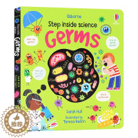 [醉染正版]Usborne出品 走进病菌 英文原版 Step Inside Science Germs 儿童科普百科绘本