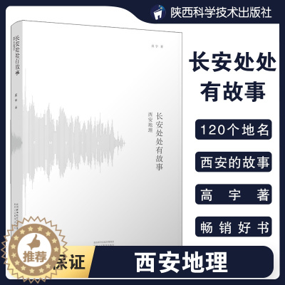 [醉染正版]长安处处有故事 西安地理 高宇大哥樊登作序何清麦子音频大唐人文历史读物陕西旅游书籍旅游攻略地域群众文化