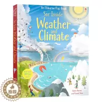 [醉染正版]尤斯伯恩看里面系列 天气和气候 Usborne See Inside Weather and Climate