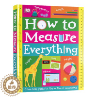 [醉染正版]如何巧量度 趣味数学量度立体绘本 How to Measure Everything 英文原版DK儿童英语启