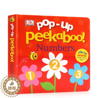 [醉染正版]英文原版绘本DK出版 3D躲猫猫立体纸板翻翻书 Pop-Up Peekaboo Numbers 数字 儿童英