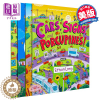 [醉染正版]Ethan Long 英文原版 Happy County 4 book 开心点点 四册套装 儿童早教英语启蒙