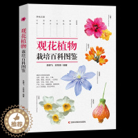 [醉染正版]观花植物栽培百科图鉴介绍各种观花植物的科属种学名别名原产地繁殖日照温度土壤水分形态特征及应用方法家庭阳台养花