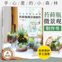 [醉染正版]手心里的小森林 苔藓书籍 苔藓瓶微景观制作书 苔藓种植养护工具材料苔藓图鉴 家庭苔藓造景设计艺术园艺混栽栽培