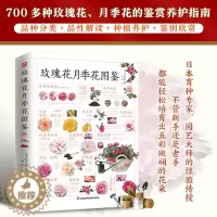 [醉染正版]玫瑰花月季花图鉴 植物科普百科全书书籍 自然科学读物 养花养植物养护指南 玫瑰月季基础知识科普特征种类鉴别