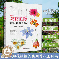 [醉染正版]正版 观花植物栽培百科图鉴 吴棣飞 等编 家庭养花实用宝典新手养花技术室内室外植物种花大全四季花卉园艺植