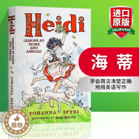 [醉染正版]海蒂 英文原版小说 Heidi Lessons at Home and Abroad 英文版经典儿童文学小说