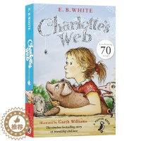 [醉染正版]Charlotte's web 夏洛特的网 夏洛的网英文版原版进口外国儿童文学书籍纽伯瑞奖作品 E B Wh