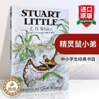 [醉染正版]精灵鼠小弟 英文原版童话故事书 Stuart Little 夏洛特的网EB怀特三部曲 少年儿童文学进口书籍