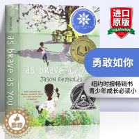 [醉染正版]勇敢如你 英文原版小说 As Brave As You 勇气与成长 儿童文学成长小说 Jason Reyno