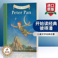 [醉染正版]开始读经典 彼得潘 英文原版小说 Classic Starts Peter Pan 小飞侠 精装 英文版儿童