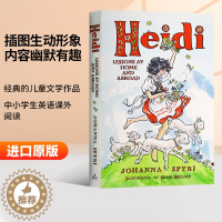 [醉染正版]海蒂 英文原版小说 Heidi Lessons at Home and Abroad 儿童文学经典 中小学
