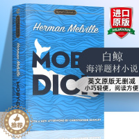 [醉染正版]白鲸 英文原版书 Moby Dick 英文版海洋题材小说 英语经典世界名著 正版进口书籍