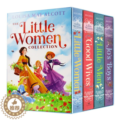 [醉染正版]小妇人4册盒装 The Little Women Collection 英文原版小说 小妇人 好妻子 小男人