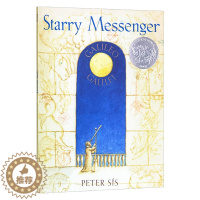 [醉染正版]布星的信使 Starry Messenger 纽伯瑞 凯迪克奖 科学知识启蒙伽利略 进口原版儿童文学课外