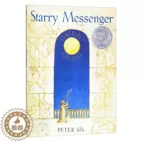 [醉染正版]布星的信使 Starry Messenger 纽伯瑞 凯迪克奖 科学知识启蒙伽利略 进口原版儿童文学课外