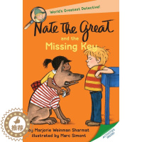 [醉染正版]小侦探内特:丢失的钥匙 Nate the Great 儿童文学 桥梁书 章节书 7~12岁 英文原版 带插图
