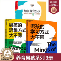 [醉染正版]正版 养育男孩系列全3册 如何养育男孩+男孩的学大不同+男孩的思维方式大不同 家庭教养书籍妈妈育儿书