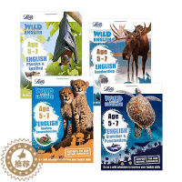 [醉染正版]柯林斯少儿英语科普练习册4册5-7岁 英文原版 Collins Letts Wild About Engli